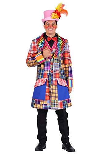 Thetru Herren Kostüm Clown Jacke Karneval Fasching Gr.2XL von Thetru