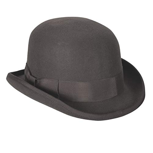 Thetru Kostüm Zubehör Melone Hut Fasching Karneval grau Gr.57 Thetru Kostüm Zubehör Melone Hut Fasching Karneval grau Gr.57 von Thetru