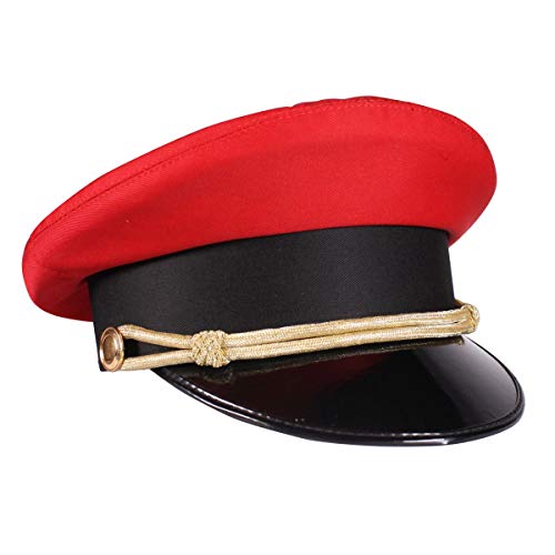Thetru Kostüm Zubehör Pförtner Page Mütze Kappe Karneval Fasching Gr.59 Thetru Kostüm Zubehör Pförtner Page Mütze Kappe Karneval Fasching Gr.59 von Thetru