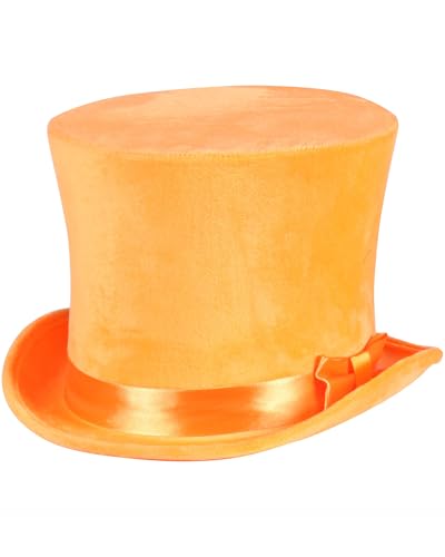 Thetru Kostüm Zubehör Zylinder Hut neon orange Karneval Fasching Gr. 59/60 Thetru Kostüm Zubehör Zylinder Hut neon orange Karneval Fasching Gr. 59/60 von Thetru
