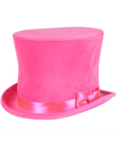 Thetru Kostüm Zubehör Zylinder Hut neon pink Karneval Fasching Gr. 59/60 Thetru Kostüm Zubehör Zylinder Hut neon pink Karneval Fasching Gr. 59/60 von Thetru
