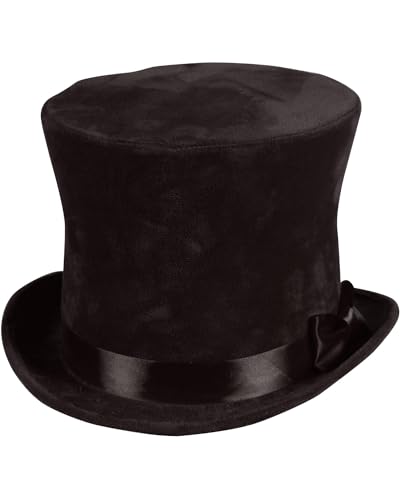 Thetru Kostüm Zubehör Zylinder mit Hutband schwarz Karneval Fasching Gr. 59/60 Thetru Kostüm Zubehör Zylinder mit Hutband schwarz Karneval Fasching Gr. 59/60 von Thetru