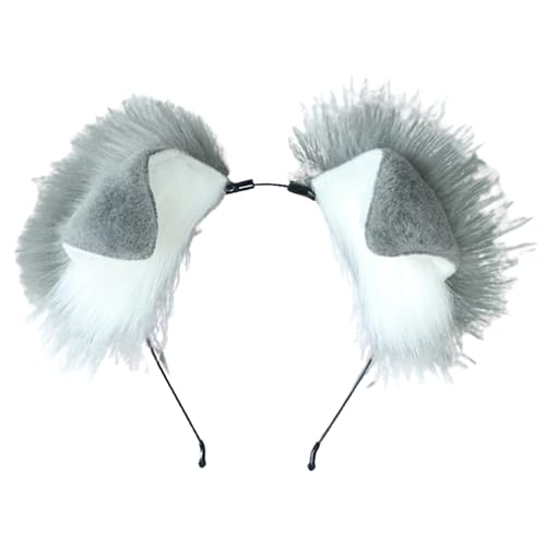 Cosplay Haarreif Wolf Ohren Haarband Festival Stirnband LolitaStyle Kostüm Zubehör Mädchen Frauen Motto-Party Kopfbedeckung Cosplay Haarreif Wolf Ohren Haarband Festival Stirnband LolitaStyle Kostüm Zubehör Mädchen Frauen Motto-Party Kopfbedeckung von Thewasc