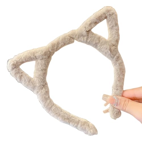 Kätzchenohren-Haarband, Foto-Requisiten, pelziger Haarreif, Stirnband, Party-Kopfschmuck, lustige Stirnbänder für Musik-Festivals Kätzchenohren-Haarband, Foto-Requisiten, pelziger Haarreif, Stirnband, Party-Kopfschmuck, lustige Stirnbänder für Musik-Festivals von Thewasc