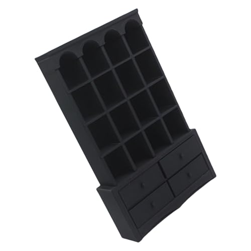 Kinder Entwicklungsmöbel Miniatur Bücherregal 1/12 Puppenhäuser Zubehör Safe Spielzimmer Szene Dekoration Puppenhäuser Möbel Bücherregal von Thewasc