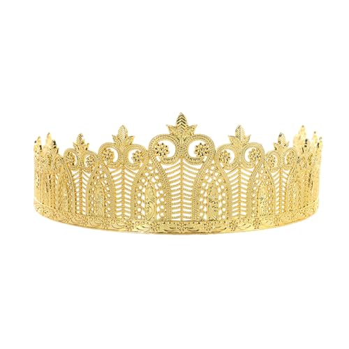 Thewasc Ethnische arabische Metallkrone, Gold, Weihnachten, Karneval, Haarband, Neujahr, Party, Kostüm, Kopfschmuck für Erwachsene Thewasc Ethnische arabische Metallkrone, Gold, Weihnachten, Karneval, Haarband, Neujahr, Party, Kostüm, Kopfschmuck für Erwachsene von Thewasc