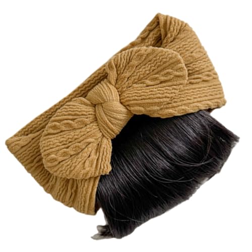 Thewasc Modisches Haarteil mit Schleife, Hut für Neugeborene, Kinder, Cosplay, Kopfbedeckung, Schleife, Haarband, Haar-Accessoire von Thewasc