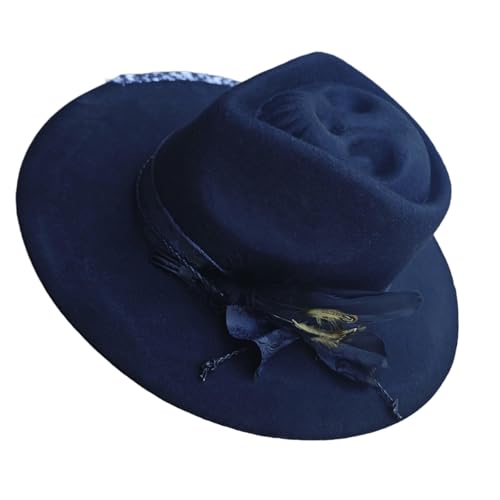 Thewasc Wolle Fedoras Weich Bequem Cosplay Kopfbedeckung Für Alltägliche Anwendungsanlagen Event Sammeln Kostümzubehör Thewasc Wolle Fedoras Weich Bequem Cosplay Kopfbedeckung Für Alltägliche Anwendungsanlagen Event Sammeln Kostümzubehör von Thewasc