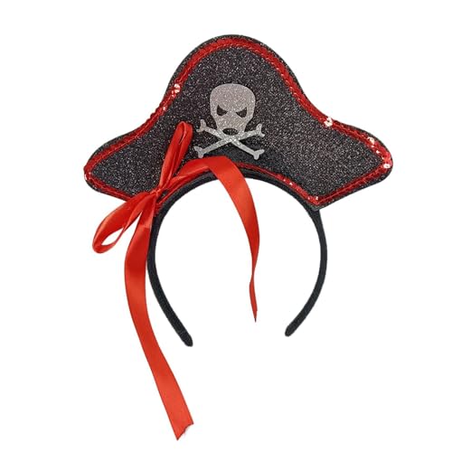 Verstellbare Piratenhut-Stirnbänder, Halloween-Thema, Kopfschmuck, Rollenspiel-Haarband für Halloween und Rollenspielveranstaltungen Verstellbare Piratenhut-Stirnbänder, Halloween-Thema, Kopfschmuck, Rollenspiel-Haarband für Halloween und Rollenspielveranstaltungen von Thewasc