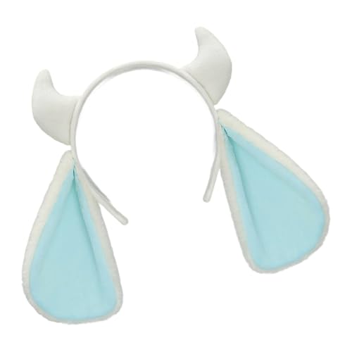 Weiches Fleece-Tierhorn-Stirnband mit angenehmem Tragen für Halloween, Weihnachten, Kostümpartys, Zubehör, Motto-Party, Kopfbedeckung für Feiern Weiches Fleece-Tierhorn-Stirnband mit angenehmem Tragen für Halloween, Weihnachten, Kostümpartys, Zubehör, Motto-Party, Kopfbedeckung für Feiern von Thewasc