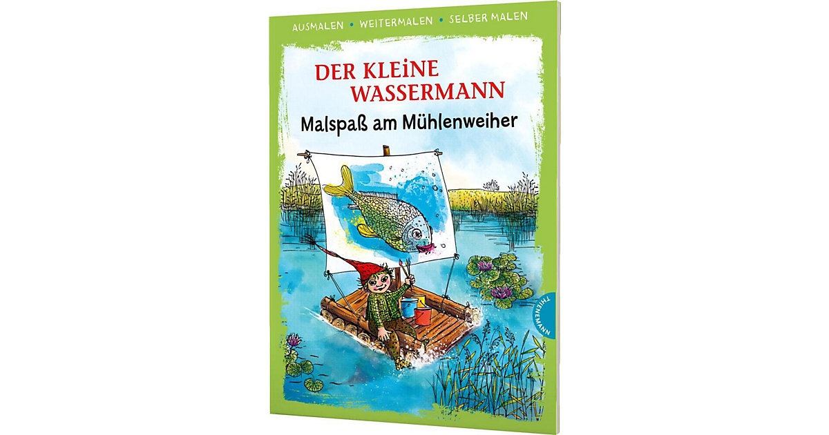 Buch - Der kleine Wassermann - Malspaß am Mühlenweiher von Thienemann Esslinger Verlag