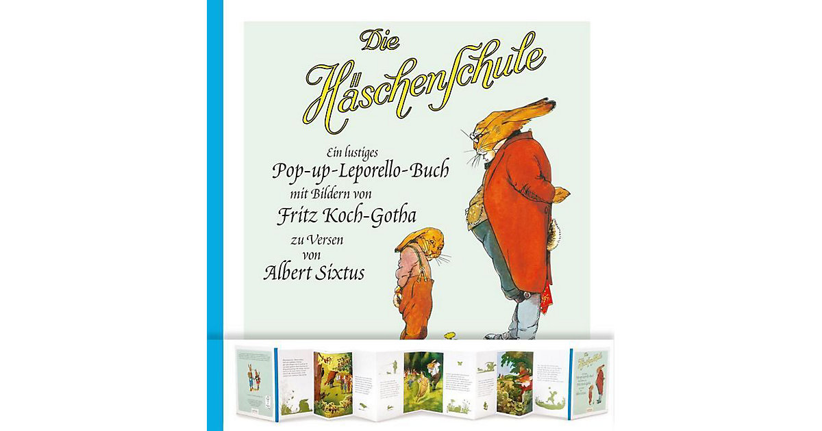 Buch - Die Häschenschule: Die Häschenschule - Ein lustiges Pop-up-Leporello-Buch Buch - Die Häschenschule: Die Häschenschule - Ein lustiges Pop-up-Leporello-Buch von Thienemann Esslinger Verlag