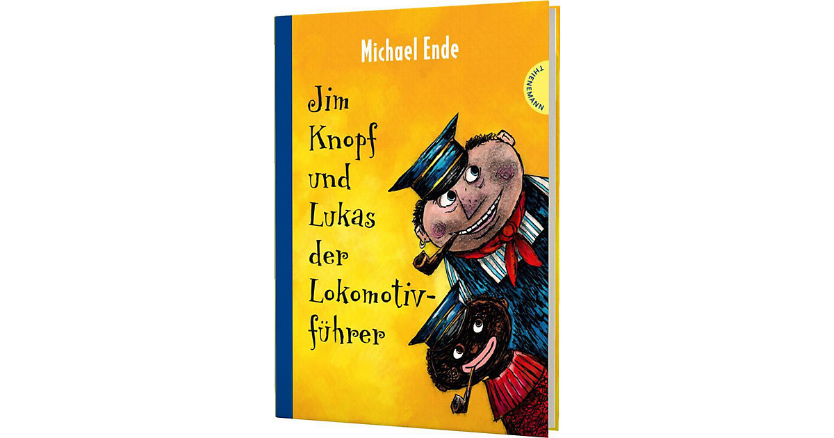 Buch - Jim Knopf und Lukas der Lokomotivführer, Kolorierte Neuausgabe von Thienemann Esslinger Verlag