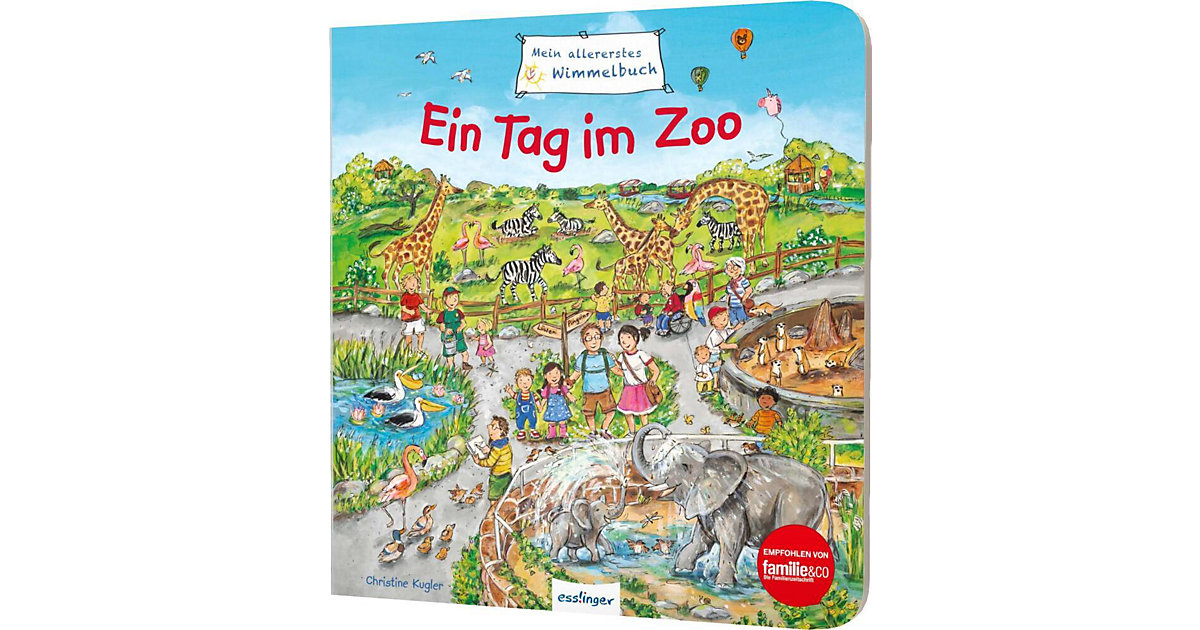 Buch - Mein allererstes Wimmelbuch: Ein Tag im Zoo von Thienemann Esslinger Verlag
