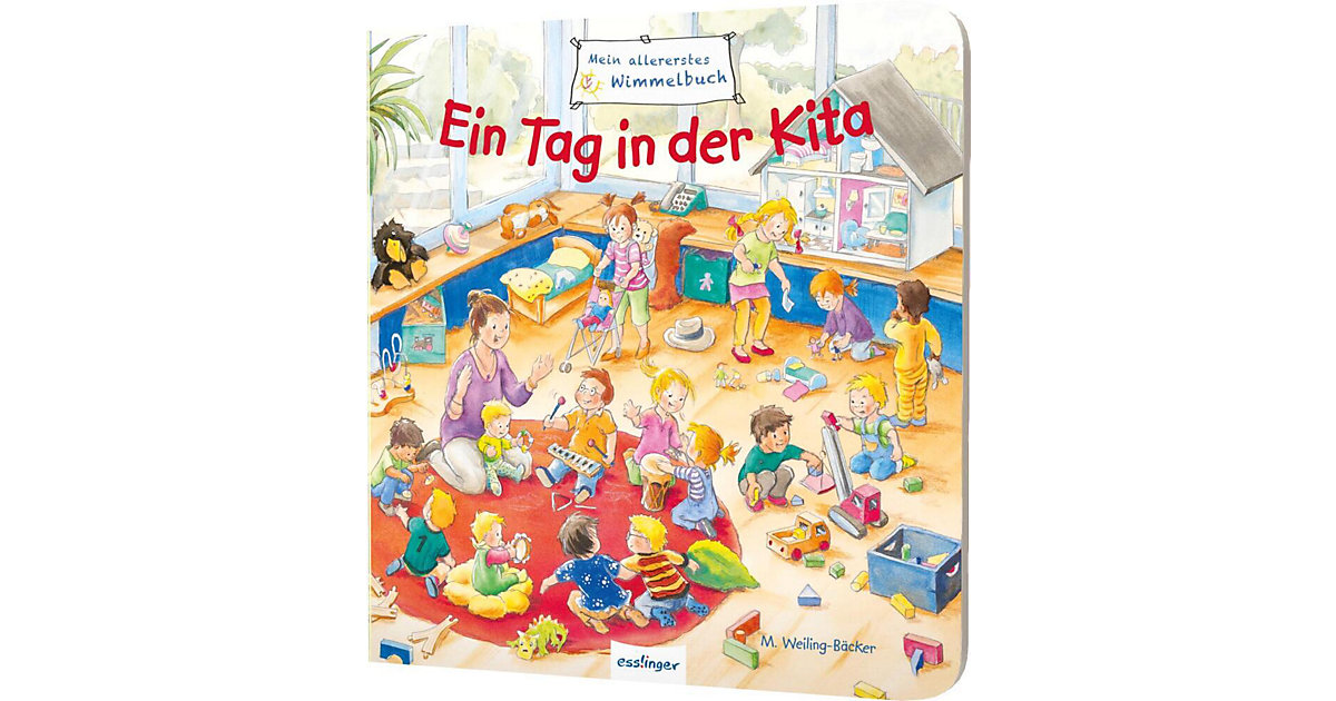 Buch - Mein allererstes Wimmelbuch: Ein Tag in der Kita von Thienemann Esslinger Verlag