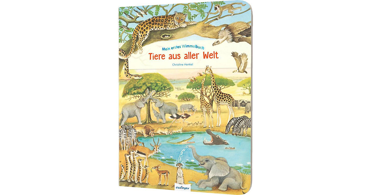 Buch - Mein erstes Wimmelbuch: Tiere aus aller Welt von Thienemann Esslinger Verlag