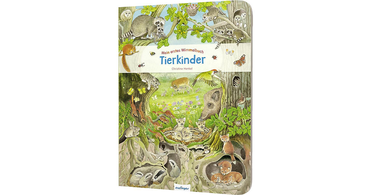 Buch - Mein erstes Wimmelbuch: Tierkinder Buch - Mein erstes Wimmelbuch: Tierkinder von Thienemann Esslinger Verlag