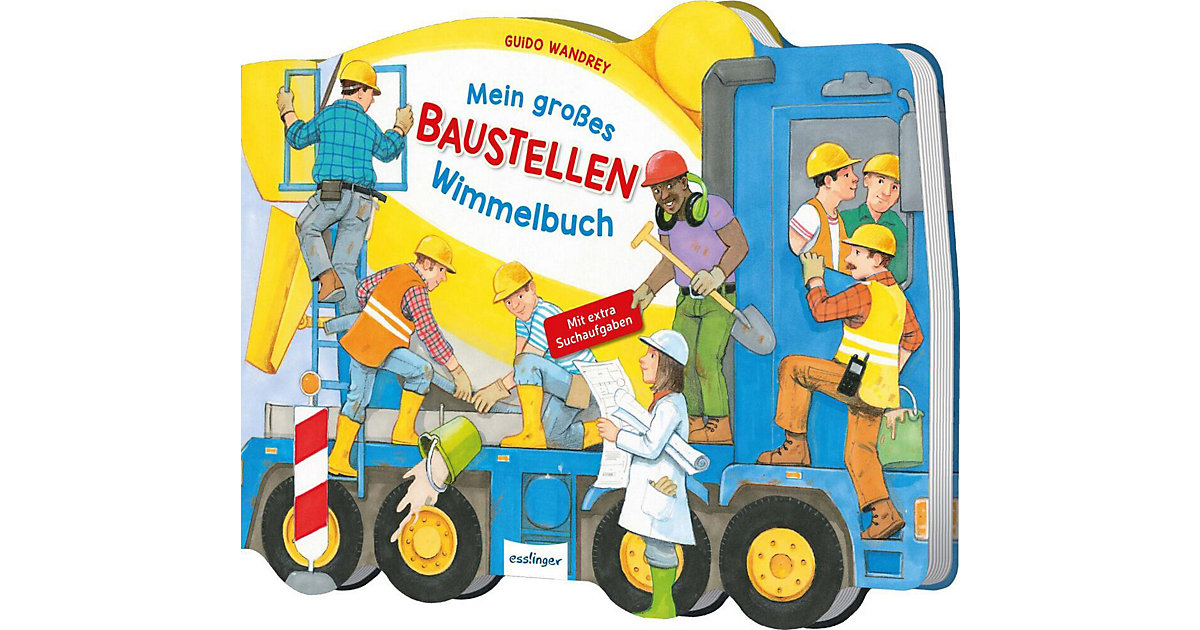 Buch - Mein großes Baustellen-Wimmelbuch von Thienemann Esslinger Verlag