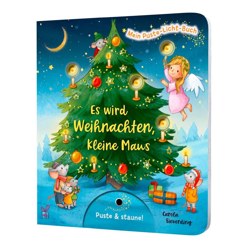 Thienemann-Esslinger Mein Puste-Licht-Buch - Es wird Weihnachten, kleine Maus Thienemann-Esslinger Mein Puste-Licht-Buch - Es wird Weihnachten, kleine Maus von Thienemann-Esslinger