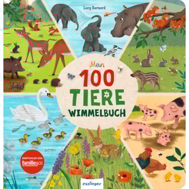Thienemann Mein 100 Tiere-Wimmelbuch von Thienemann