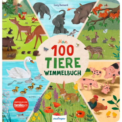 Thienemann Mein 100 Tiere-Wimmelbuch von Thienemann