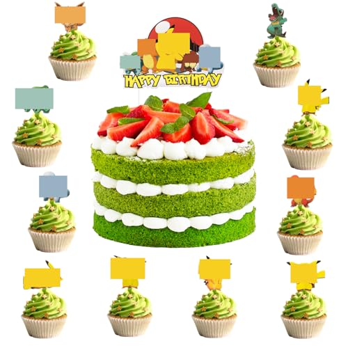 49 Stück Tortendeko, Cupcake Toppers Dekoration, Kuchen Dekoration Tortenaufleger für Kinder Party Geburtstag Supplies, Happy Birthday Cake Topper Set 49 Stück Tortendeko, Cupcake Toppers Dekoration, Kuchen Dekoration Tortenaufleger für Kinder Party Geburtstag Supplies, Happy Birthday Cake Topper Set von Thingehoy