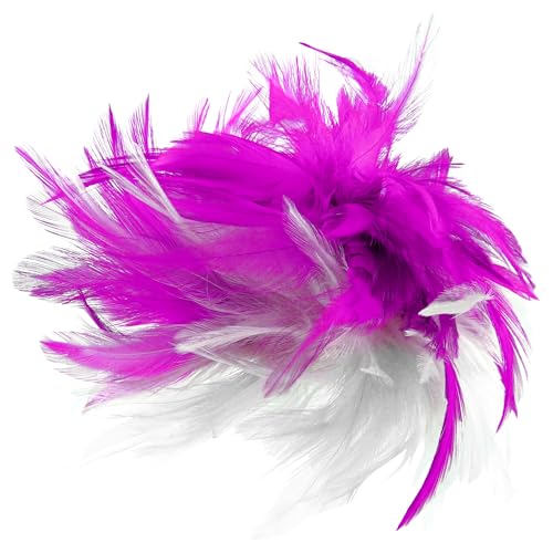 Haarclip mit Federn | Haarschmuck Karneval Kostüm | Fasching Haarspange Haarclip mit Federn | Haarschmuck Karneval Kostüm | Fasching Haarspange von Think Jeck!