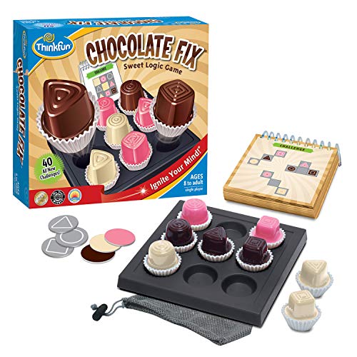 Think Fun Chocolate Fix Geschicklichkeitsspiel, Mehrfarbig (Ravensburger 76330), Verschiedene Modelle/Farben, 1 Stück von Think Fun
