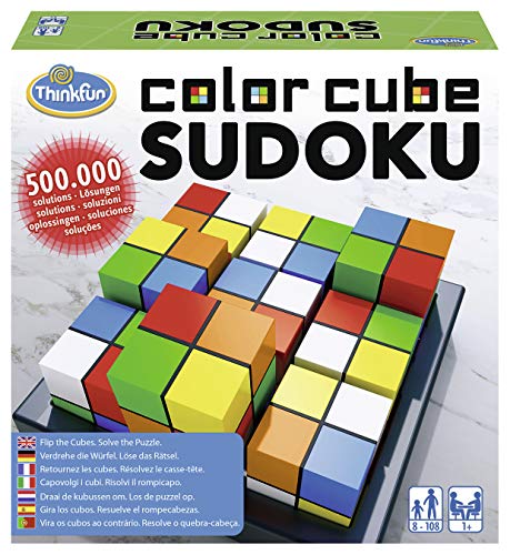 ThinkFun 76342 - Color Cube Sudoku, 8 Jahre to 99 Jahre von ThinkFun