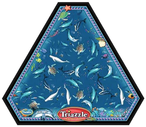 ThinkFun 76491 Triazzle Delfine, ein Logikpuzzle für Kinder und Erwachsene ab 8 Jahren von ThinkFun