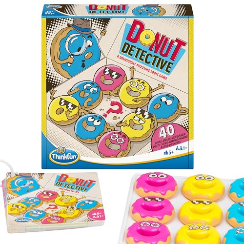 ThinkFun -76652 -Donut Detective - EIN köstlich kniffliges Logikspiel ThinkFun -76652 -Donut Detective - EIN köstlich kniffliges Logikspiel von ThinkFun