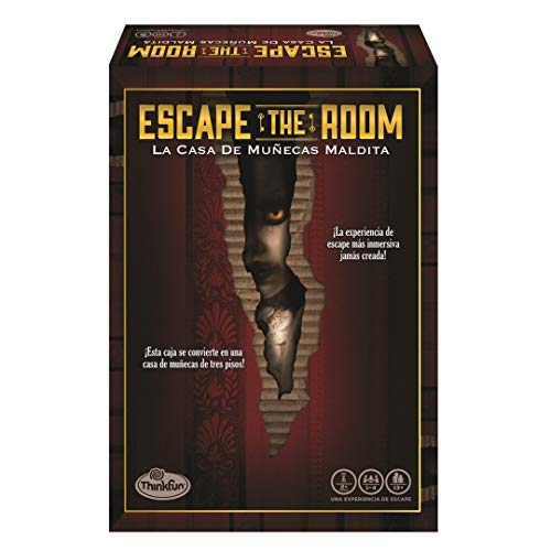 ThinkFun Escape The Room - Das Maldid-Puppenhaus Brettspiel 1-4 Spieler, Empfohlenes Alter 13+ (76420) von gs1 data protected 4005556000005