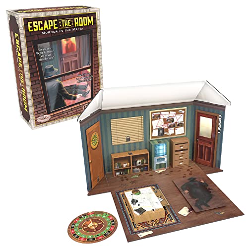 ThinkFun Escape The Room: Murder in The Mafia - Engaging Brain Teaser Game | Ab 13 Jahren | Ideal für Jugendliche und Erwachsene | Perfekte Ergänzung für Spielabende ThinkFun Escape The Room: Murder in The Mafia - Engaging Brain Teaser Game | Ab 13 Jahren | Ideal für Jugendliche und Erwachsene | Perfekte Ergänzung für Spielabende von ThinkFun