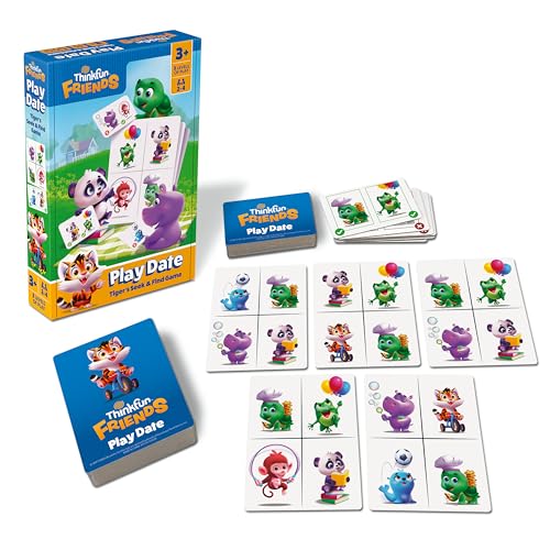 ThinkFun Friends: Play Date | Ein passendes Spiel für Vorschulspaß | Fähigkeiten aufbauen, Freundschaften fördern und durch Spielen lernen | Kinder ab 3 Jahren ThinkFun Friends: Play Date | Ein passendes Spiel für Vorschulspaß | Fähigkeiten aufbauen, Freundschaften fördern und durch Spielen lernen | Kinder ab 3 Jahren von ThinkFun