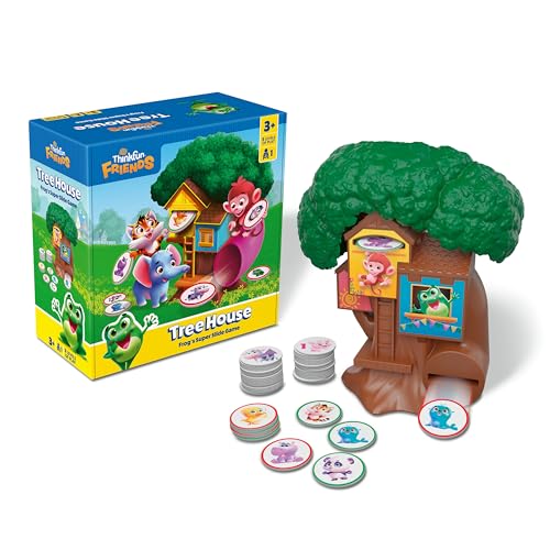 ThinkFun Friends: Tree House | Ein Spielstein-Matching-Spiel | Entwickeln Sie Formerkennung und frühzeitige Lernfähigkeiten | Kinder ab 3 Jahren ThinkFun Friends: Tree House | Ein Spielstein-Matching-Spiel | Entwickeln Sie Formerkennung und frühzeitige Lernfähigkeiten | Kinder ab 3 Jahren von ThinkFun