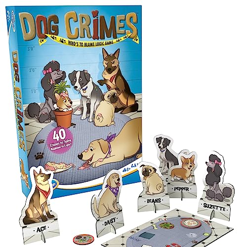 Thinkfun 44001552 - Dog Crimes-Who's to Blame Logic Game von ThinkFun