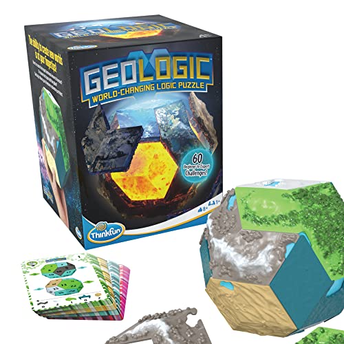 Thinkfun Geologic World Puzzle mit Logik-Puzzle für Kinder und Erwachsene ab 8 Jahren – STEM-Spielzeug [Exklusiv bei Amazon] von ThinkFun
