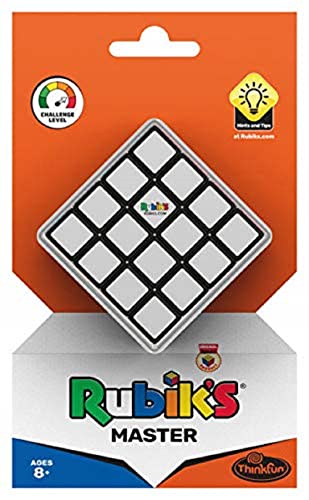 Thinkfun Rubik's Master, Zauberwürfel Im 4x4 Format, GröÃŸere Herausforderung Als Der Original Rubik's Cube 3x3, Denkspiel Für Erwachsene Und Kinder Ab 8 Jahren von ThinkFun