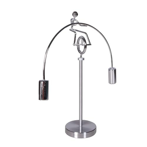 ThinkTop Dynamisches Balancierinstrument für den Schreibtisch, Gewichtheber, kinetische Kunst, Balance, Stahl, Balance, Physik, Bildung, Heimbüro, Dekoration ThinkTop Dynamisches Balancierinstrument für den Schreibtisch, Gewichtheber, kinetische Kunst, Balance, Stahl, Balance, Physik, Bildung, Heimbüro, Dekoration von ThinkTop