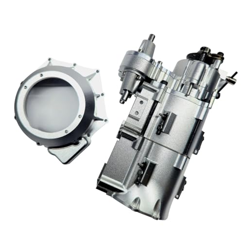 Thinkizen 4x2 Getriebe-Kit für V8-Motor, Multi-Modus-Getriebe mit Rückwärtsgang und Bremse, Plug-and-Play, Generator-Teile, Präzisions-Upgrade für Ferngesteuerte Crawler & Racer Thinkizen 4x2 Getriebe-Kit für V8-Motor, Multi-Modus-Getriebe mit Rückwärtsgang und Bremse, Plug-and-Play, Generator-Teile, Präzisions-Upgrade für Ferngesteuerte Crawler & Racer von Thinkizen