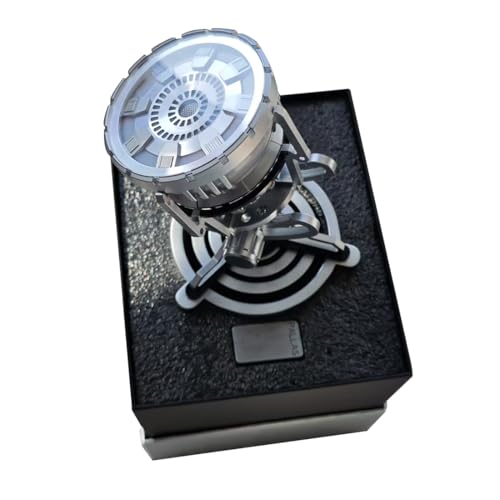 Thinkizen Arc Reactor MK1, 1:1 Sci-Fi Arc Reactor Modus der dritten Generation mit LED-Licht & interaktiver Palladium-Platte, Superb Replik & Awesome Gadget Geschenk & Dekoration für Iron Man Fans Thinkizen Arc Reactor MK1, 1:1 Sci-Fi Arc Reactor Modus der dritten Generation mit LED-Licht & interaktiver Palladium-Platte, Superb Replik & Awesome Gadget Geschenk & Dekoration für Iron Man Fans von Thinkizen