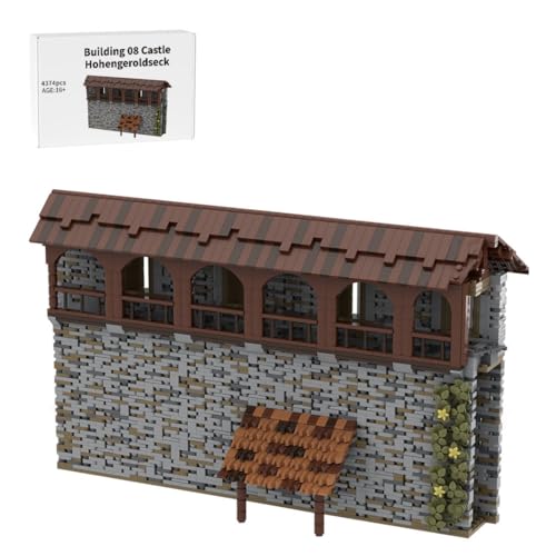 Thinkizen Burg Hohengeroldseck Klemmbaustein-Modell, Historisches Burgenmodell aus 62 Modulen, Landschaftserweiterung, Geschenk für Geschichtsinteressierte und Burgensammler, 4374 Teile Thinkizen Burg Hohengeroldseck Klemmbaustein-Modell, Historisches Burgenmodell aus 62 Modulen, Landschaftserweiterung, Geschenk für Geschichtsinteressierte und Burgensammler, 4374 Teile von Thinkizen