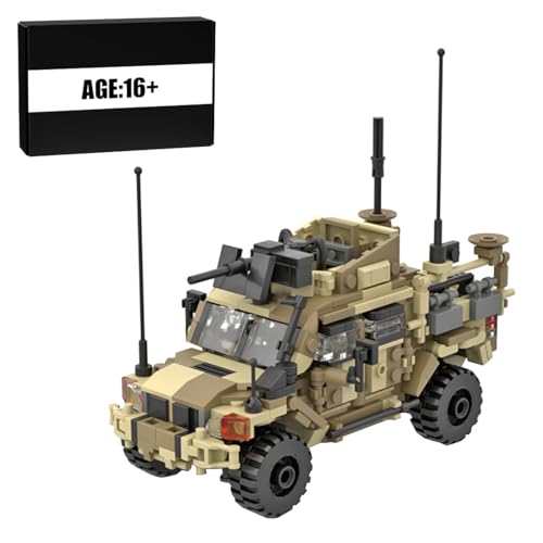 Thinkizen Militärischer Bausteine Bausatz, Gepanzertes Militärfahrzeug mit Realistischer Panzerung, Militärfahrzeug, Armee Gepanzerter Panzer Modell Spielzeug für Erwachsene, 437 Teile Thinkizen Militärischer Bausteine Bausatz, Gepanzertes Militärfahrzeug mit Realistischer Panzerung, Militärfahrzeug, Armee Gepanzerter Panzer Modell Spielzeug für Erwachsene, 437 Teile von Thinkizen