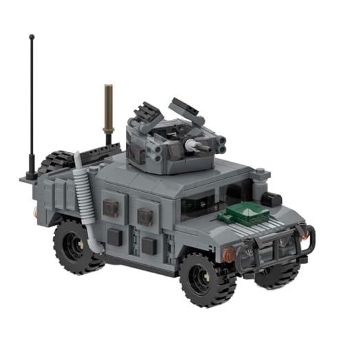 Thinkizen Militärischer Bausteine Bausatz, Gepanzertes Militärfahrzeug mit abnehmbarem Turm & Lenksystem, Militärfahrzeug, Armee gepanzerter Panzer Modell Spielzeug für Erwachsene, 364 Teile Thinkizen Militärischer Bausteine Bausatz, Gepanzertes Militärfahrzeug mit abnehmbarem Turm & Lenksystem, Militärfahrzeug, Armee gepanzerter Panzer Modell Spielzeug für Erwachsene, 364 Teile von Thinkizen