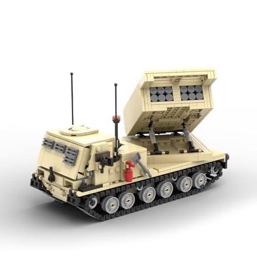 Thinkizen Militärischer Bausteine Bausatz, Gepanzertes Militärfahrzeug mit abnehmbarem Turm & Lenksystem, Militärfahrzeug, Armee gepanzerter Panzer Modell Spielzeug für Erwachsene, 902 Teile Thinkizen Militärischer Bausteine Bausatz, Gepanzertes Militärfahrzeug mit abnehmbarem Turm & Lenksystem, Militärfahrzeug, Armee gepanzerter Panzer Modell Spielzeug für Erwachsene, 902 Teile von Thinkizen