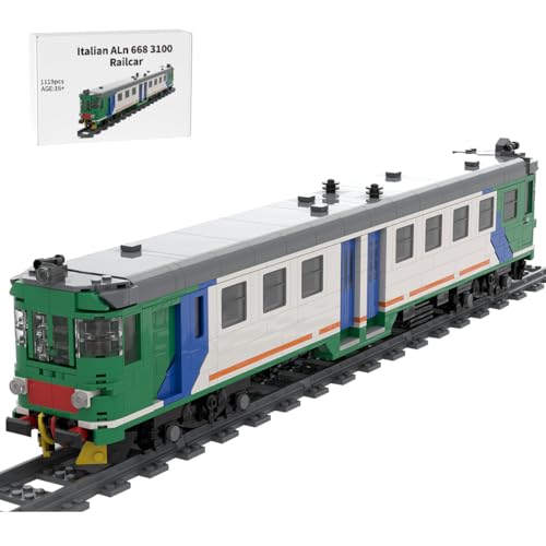 Thinkizen Personenzug Bausteine Zug, ALn 668 3100 Lokomotive Set Eisenbahn Bauspielzeug, Eisenbahn Baustein Zug, Kompatibel mit Zugsets, Geschenk für Erwachsene, 1188 Teile Thinkizen Personenzug Bausteine Zug, ALn 668 3100 Lokomotive Set Eisenbahn Bauspielzeug, Eisenbahn Baustein Zug, Kompatibel mit Zugsets, Geschenk für Erwachsene, 1188 Teile von Thinkizen