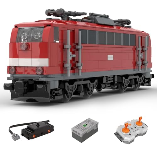 Thinkizen Personenzug Bausteine Zug, DB BR 111 Lokomotive Set Eisenbahn Bauspielzeug mit Lichtfunktion, Eisenbahn Baustein Zug, Kompatibel mit Zugsets, Geschenk für Erwachsene, 630 Teile Thinkizen Personenzug Bausteine Zug, DB BR 111 Lokomotive Set Eisenbahn Bauspielzeug mit Lichtfunktion, Eisenbahn Baustein Zug, Kompatibel mit Zugsets, Geschenk für Erwachsene, 630 Teile von Thinkizen