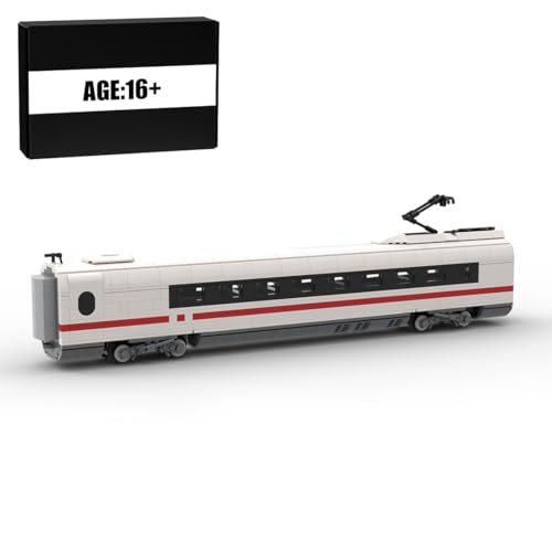 Thinkizen Personenzug Bausteine Zug, MOC-136041 Lokomotive Set Eisenbahn Bauspielzeug, Eisenbahn Baustein Zug, Kompatibel mit Zugsets, Geschenk für Erwachsene, 1264 Teile Thinkizen Personenzug Bausteine Zug, MOC-136041 Lokomotive Set Eisenbahn Bauspielzeug, Eisenbahn Baustein Zug, Kompatibel mit Zugsets, Geschenk für Erwachsene, 1264 Teile von Thinkizen