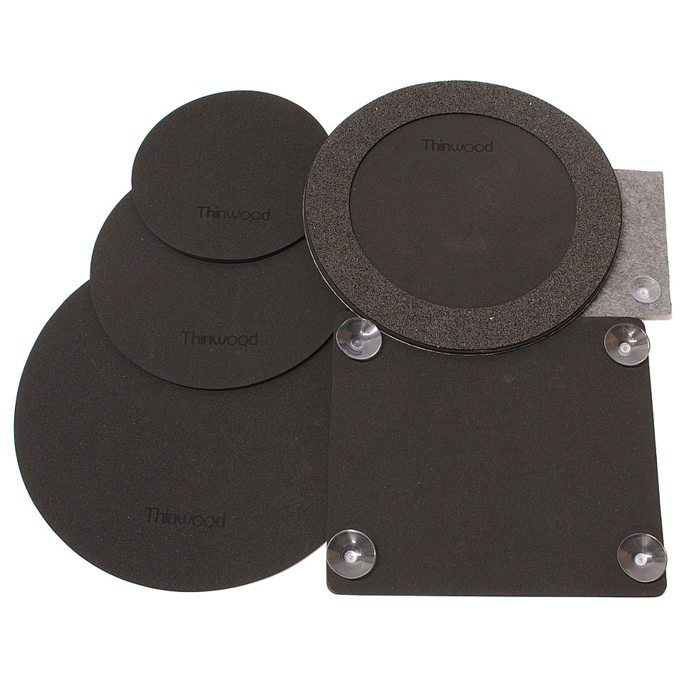 Thinwood Drum Damper Pads Session Set Basic Übungspad Thinwood Drum Damper Pads Session Set Basic Übungspad von Thinwood