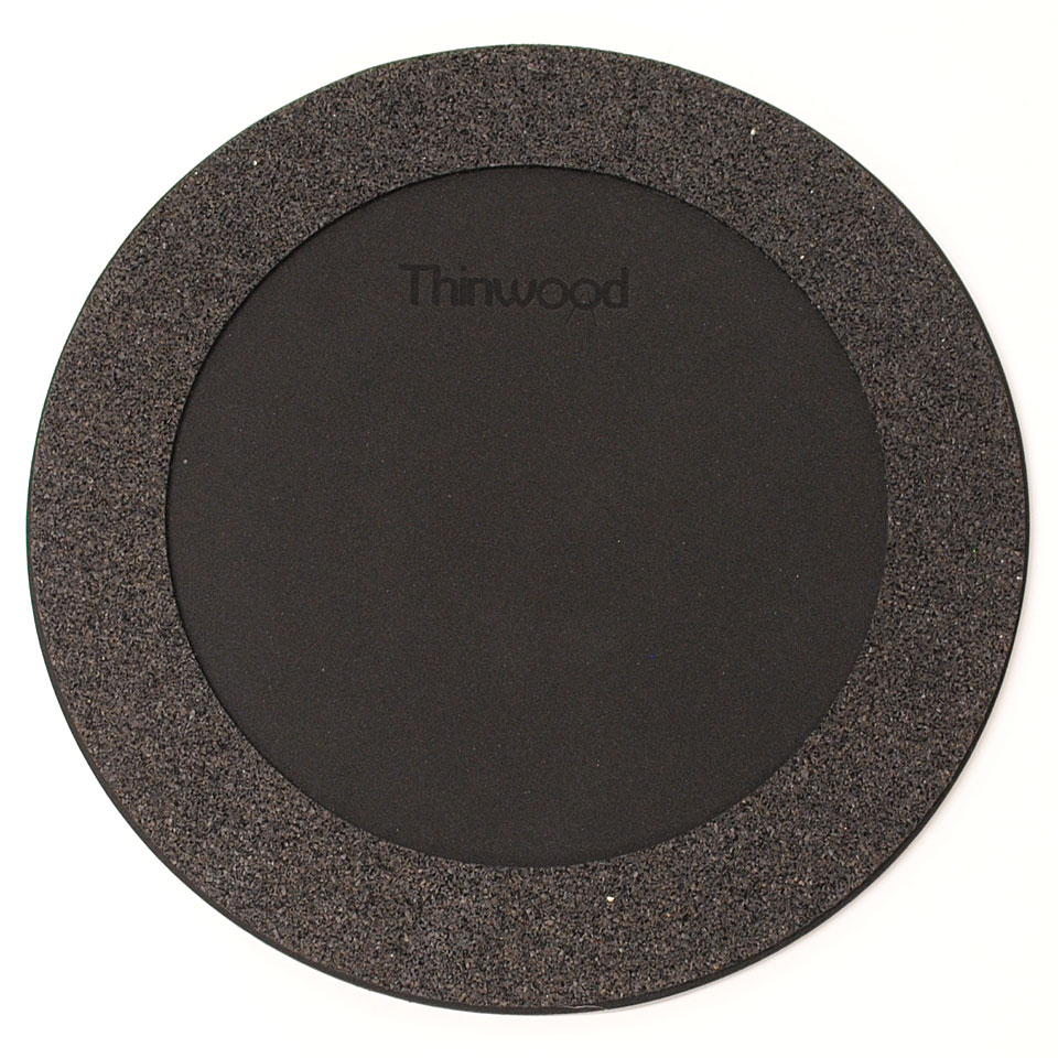 Thinwood Snare Drum Damper Pad 12" with Fleece Übungspad Thinwood Snare Drum Damper Pad 12" with Fleece Übungspad von Thinwood